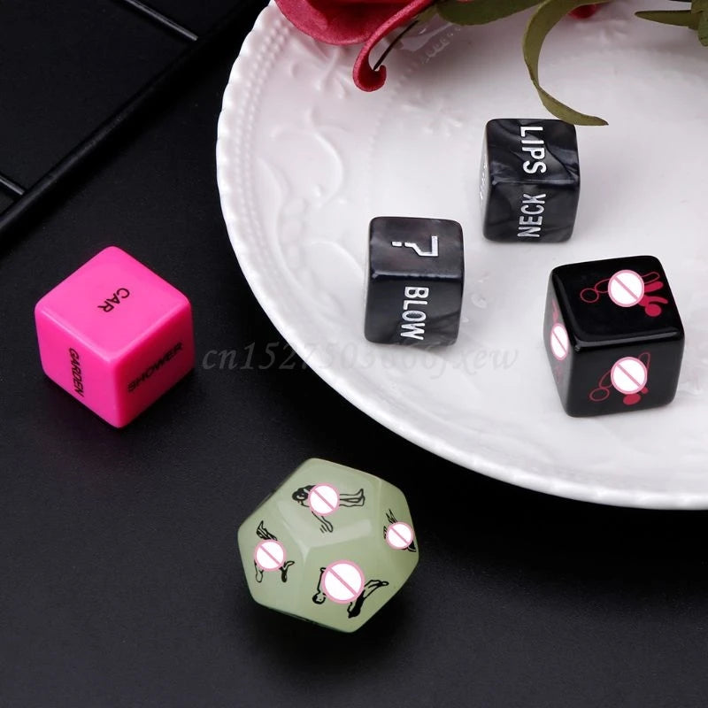 High Quality Sex Dice Fun Adult Erotic Love Sexy Posture Couple Lovers Humour Game Toy Novelty Party Gift 1 Set