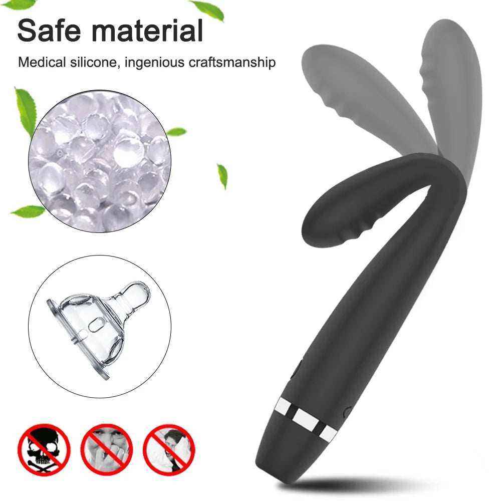 Wireless Rechargeable G Spot Vibrator Sex Toys for Women Black