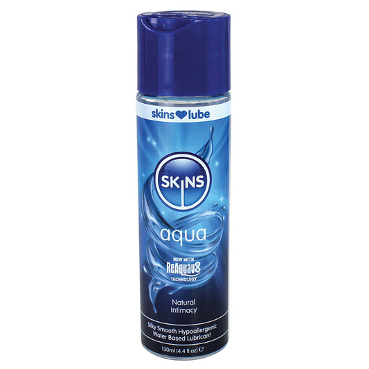 Skins Aqua Silky Smooth Water Based Lubricant - Select Size