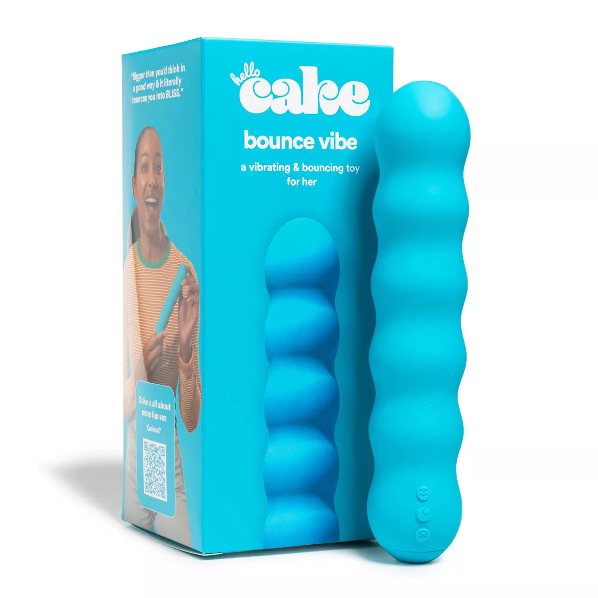 Hello Cake Bounce Vibe Thrusting Vibrator