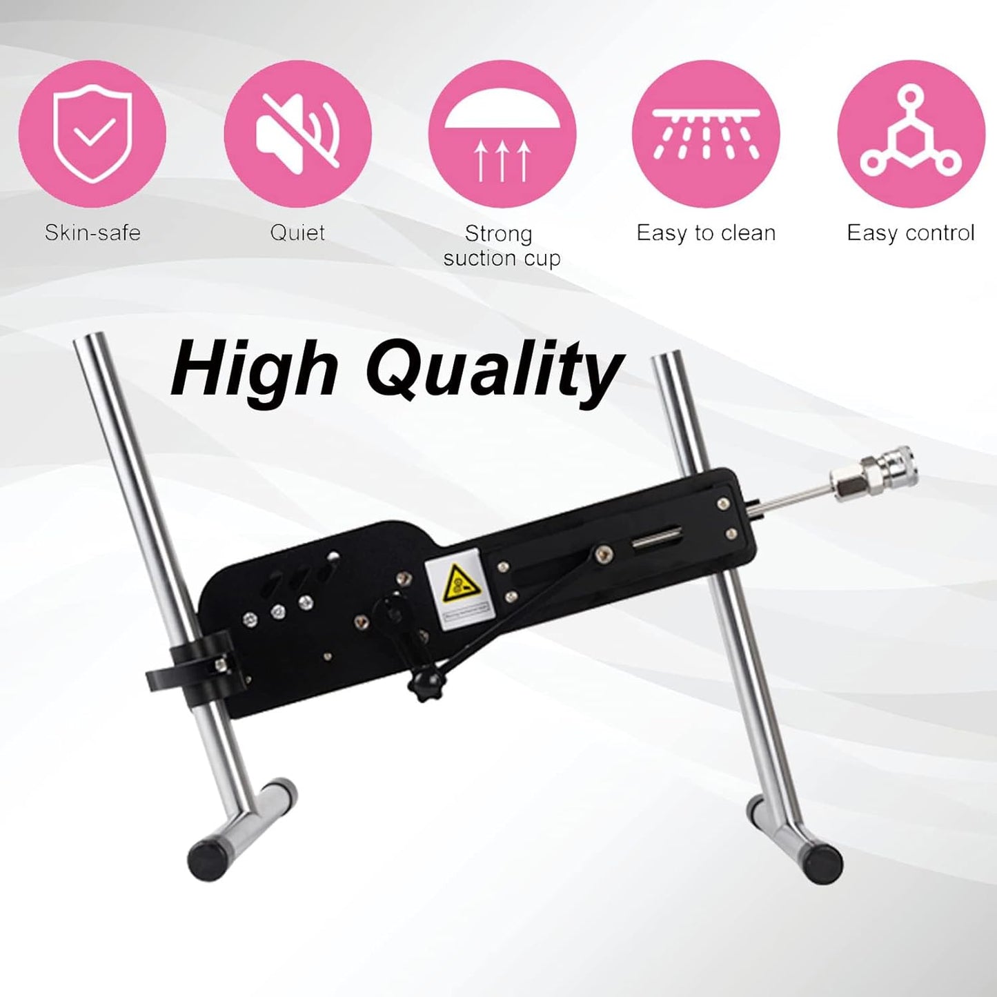 Sex Machine App/Remote Control Automatic and Adjustable Adult Sex Toys with Quick Air Connector Thrusting Sex Love Machine with 3 Attachments