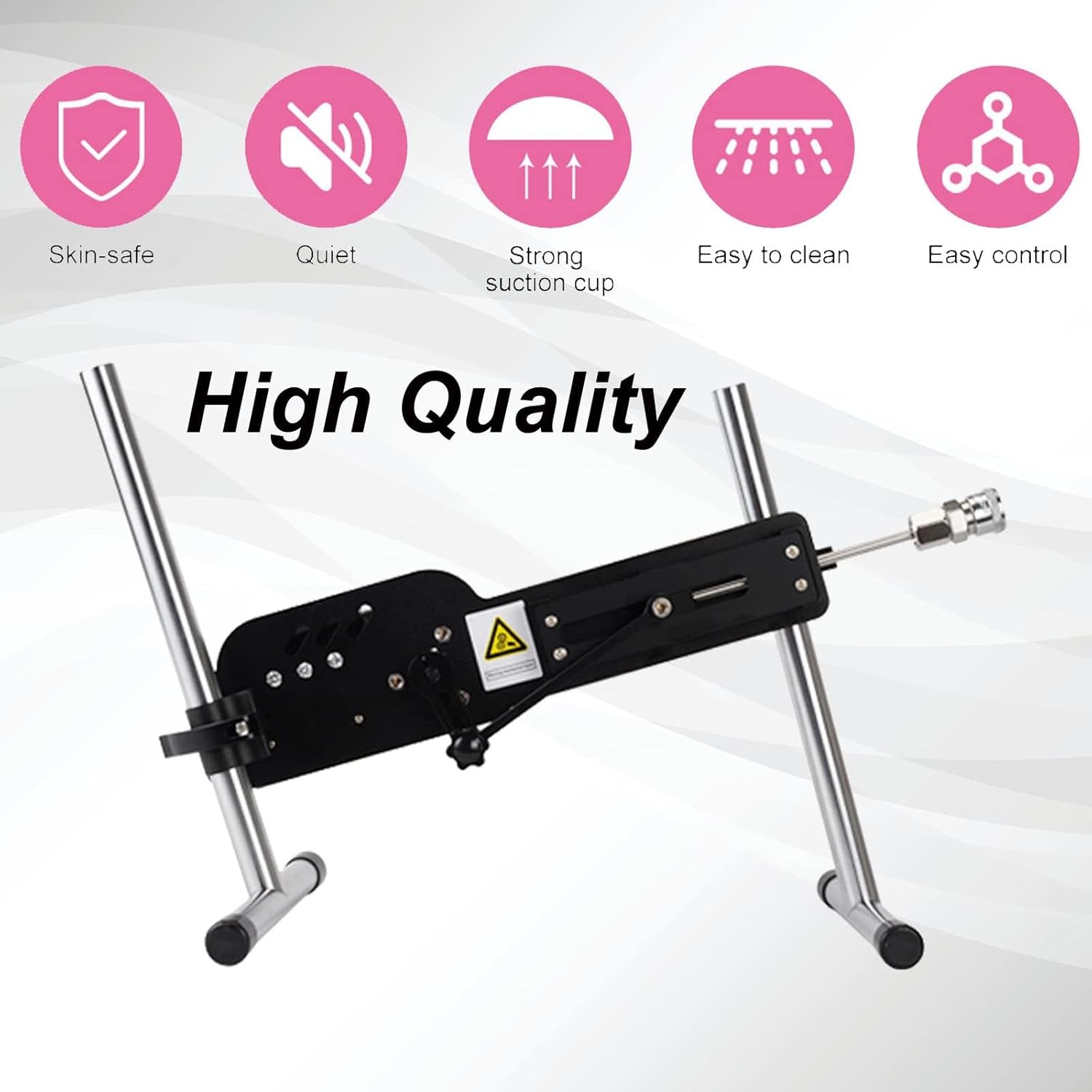 Sex Machine App/Remote Control Automatic and Adjustable Adult Sex Toys with Quick Air Connector Thrusting Sex Love Machine with 3 Attachments