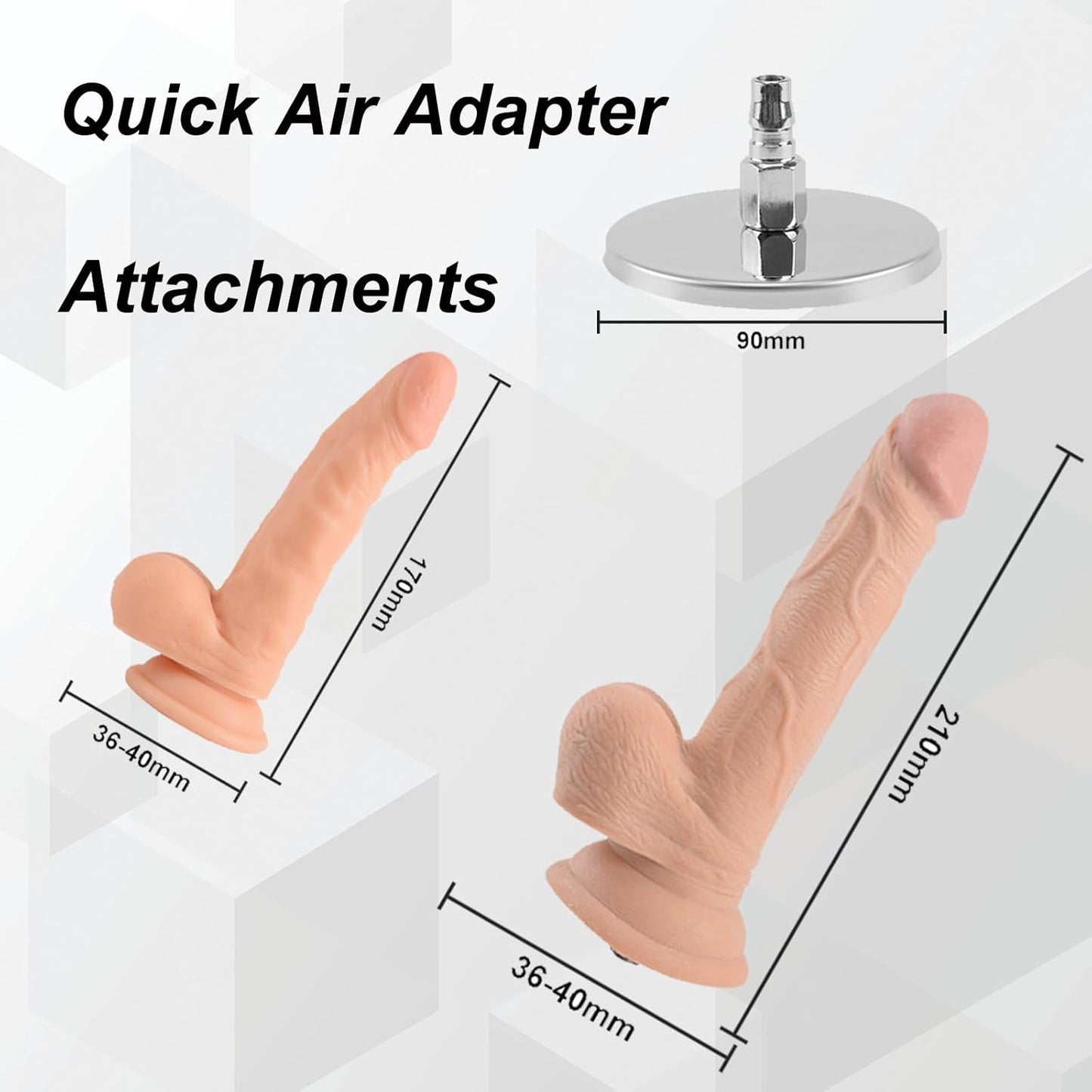Sex Machine App/Remote Control Automatic and Adjustable Adult Sex Toys with Quick Air Connector Thrusting Sex Love Machine with 3 Attachments