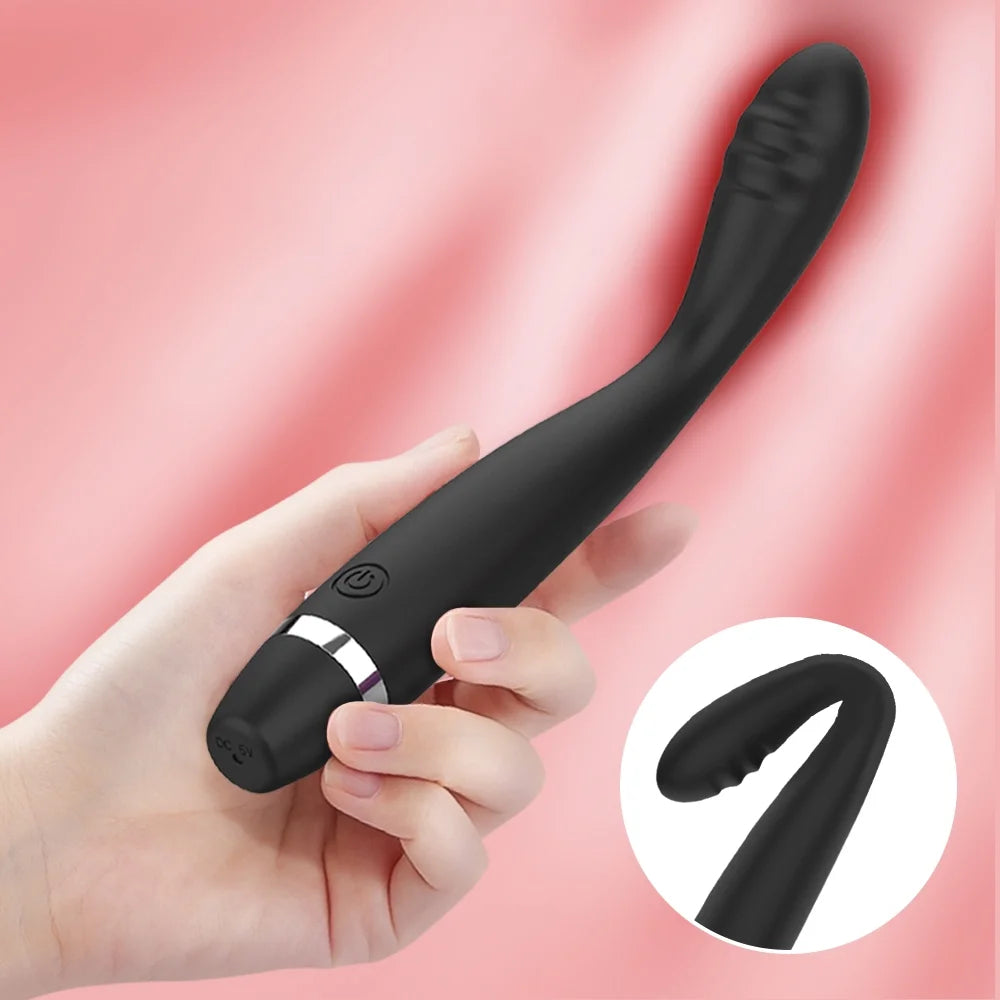 Wireless Rechargeable G Spot Vibrator Sex Toys for Women Black