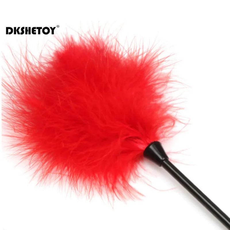 Sex Fun Feather Amusement Stick Couple Flirting with Toys for Sexual Health Care Products EC