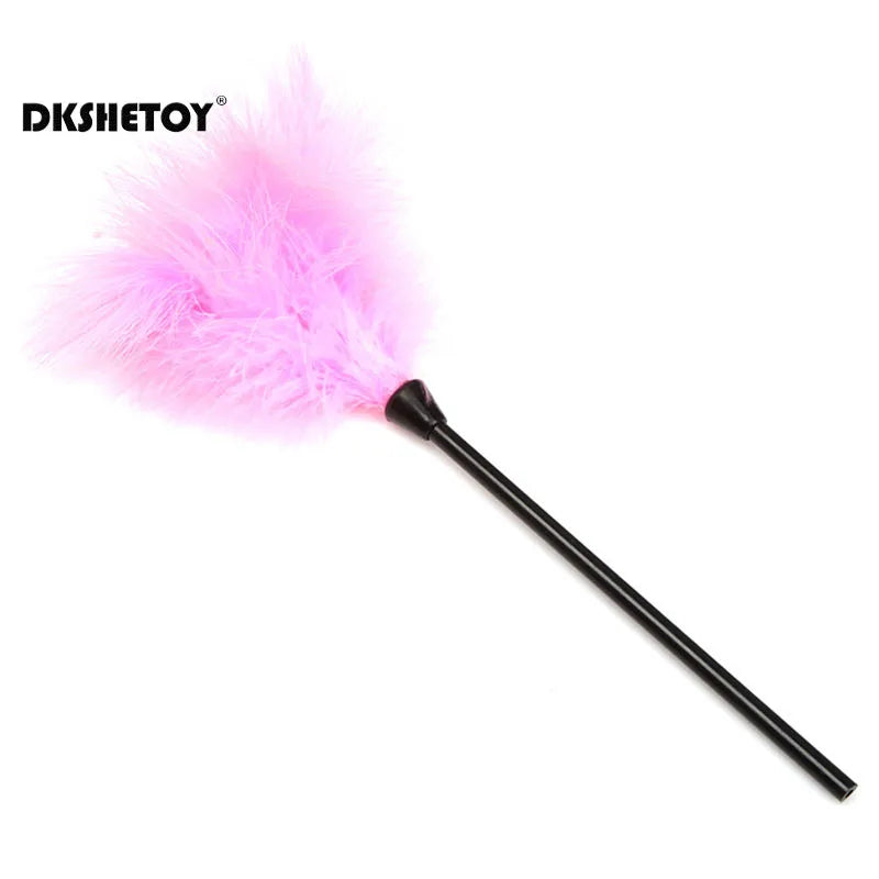 Sex Fun Feather Amusement Stick Couple Flirting with Toys for Sexual Health Care Products EC